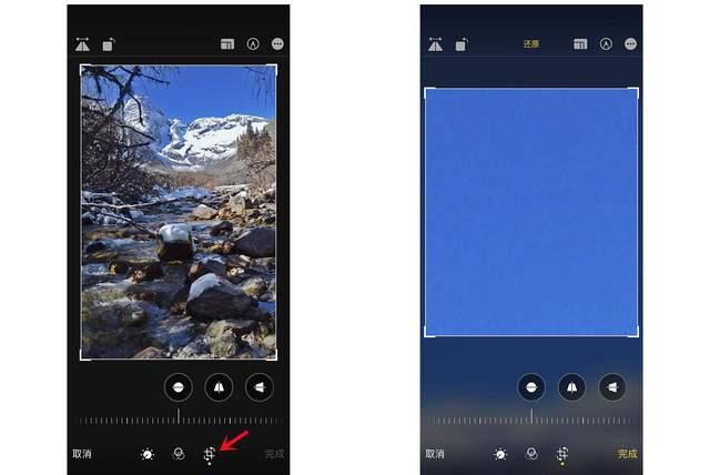 凤泉苹果手机维修分享iPhone手机如何使用裁剪功能隐藏照片 